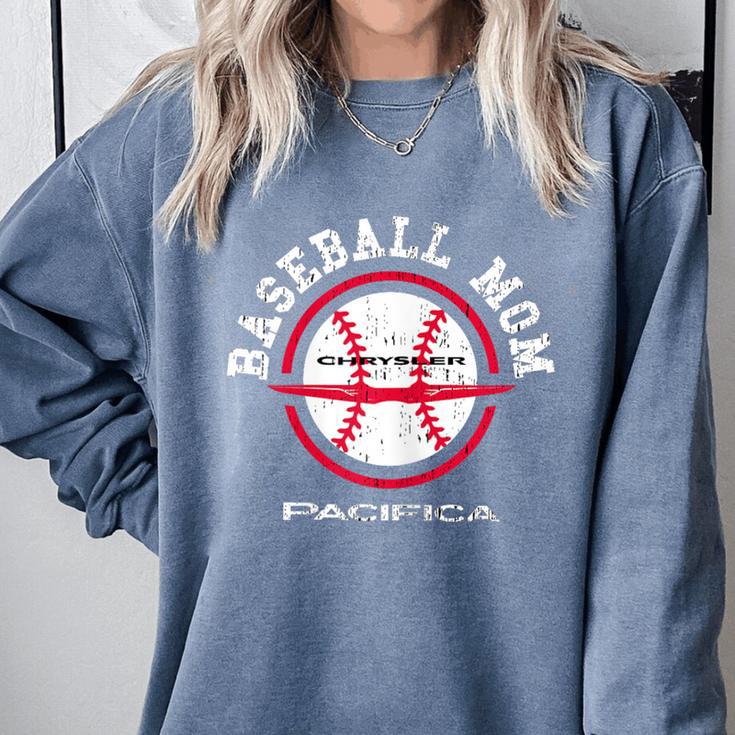 Chrysler Pacifica Baseball Mom Comfort Colors Sweatshirt Chrysler Pacifica Baseball Mom Comfort Colors Sweatshirt