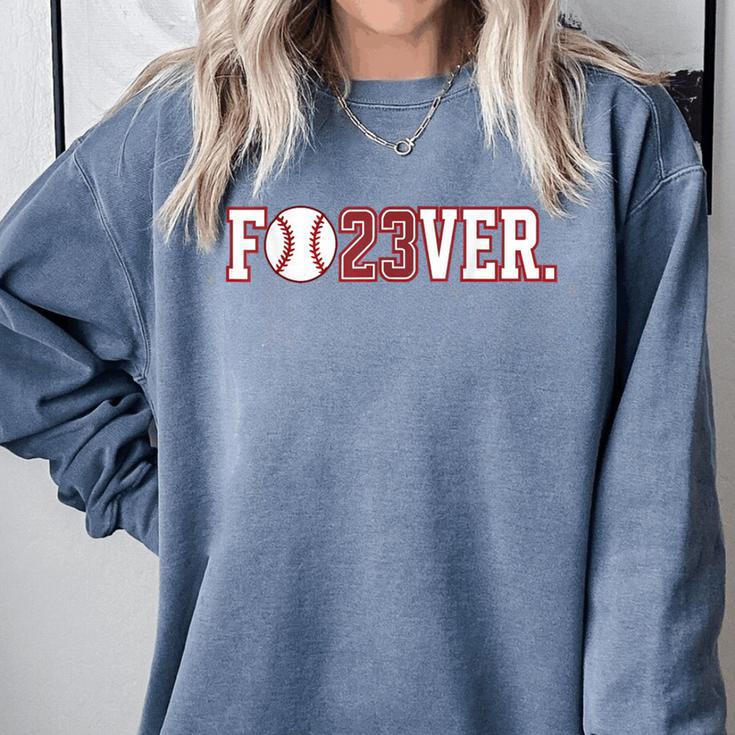 Fo23ver Baseball Sports Fan 23 Forever Comfort Colors Sweatshirt Fo23ver Baseball Sports Fan 23 Forever Comfort Colors Sweatshirt