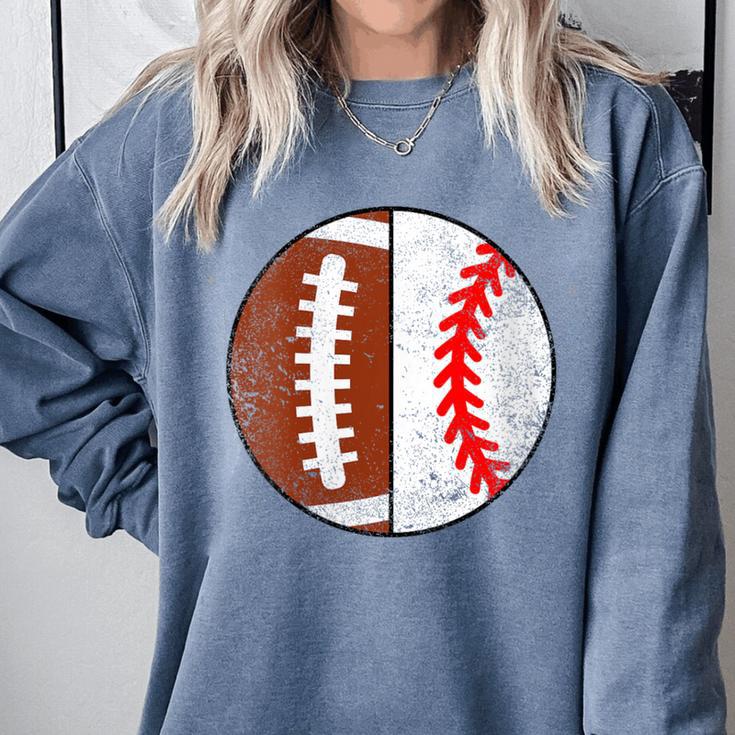 Football Baseball Player Football Baseball Mom Comfort Colors Sweatshirt Football Baseball Player Football Baseball Mom Comfort Colors Sweatshirt