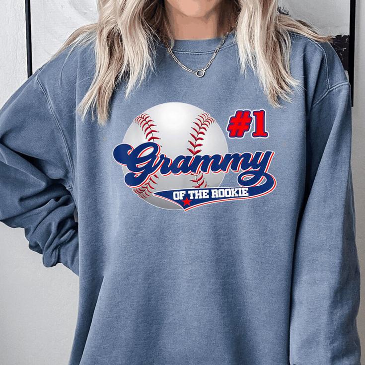 Grammy Rookie Of Year 1st Birthday Baseball Theme Matching Comfort Colors Sweatshirt Grammy Rookie Of Year 1st Birthday Baseball Theme Matching Comfort Colors Sweatshirt