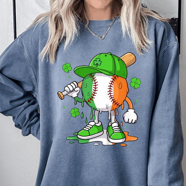 Kids Boys St Patricks Day Irish Flag Kids Baseball Ice Cream Drip Comfort Colors Sweatshirt Kids Boys St Patricks Day Irish Flag Kids Baseball Ice Cream Drip Comfort Colors Sweatshirt