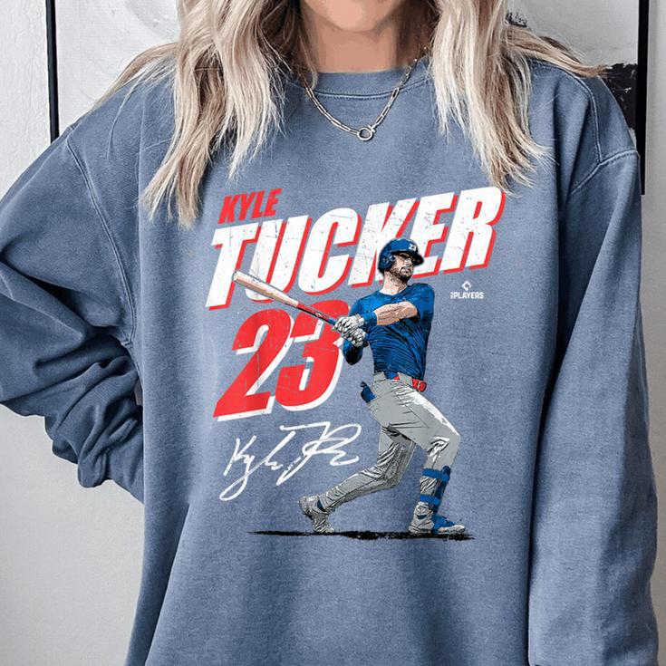 Kyle Tucker Los Angeles D Baseball Players MLBKYT204M Comfort Colors Sweatshirt Kyle Tucker Los Angeles D Baseball Players MLBKYT204M Comfort Colors Sweatshirt