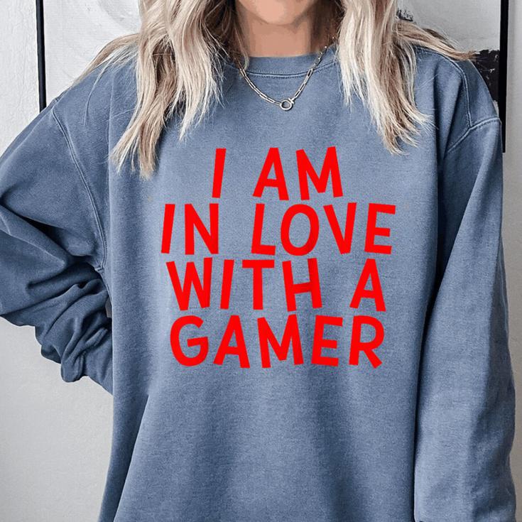 I Am In Love With A Gamer Cute Valentines Day Gamer Couple Raglan Baseball Tee Comfort Colors Sweatshirt I Am In Love With A Gamer Cute Valentines Day Gamer Couple Raglan Baseball Tee Comfort Colors Sweatshirt