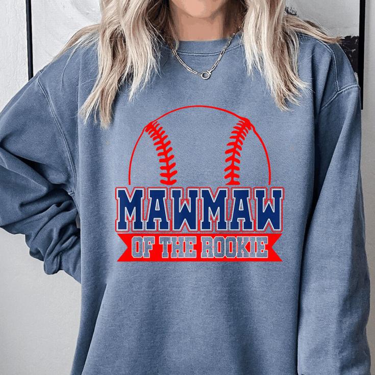 Mawmaw Rookie Of Year 1st Birthday Baseball Theme Matching Comfort Colors Sweatshirt Mawmaw Rookie Of Year 1st Birthday Baseball Theme Matching Comfort Colors Sweatshirt
