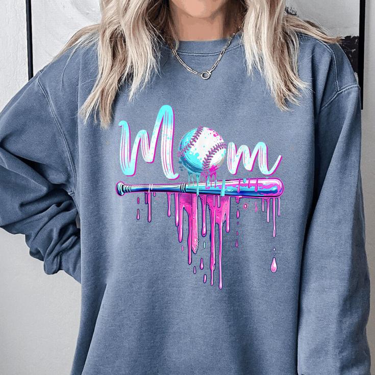 Mom Baseball Ice Cream Drip Birthday Boy Family Comfort Colors Sweatshirt Mom Baseball Ice Cream Drip Birthday Boy Family Comfort Colors Sweatshirt
