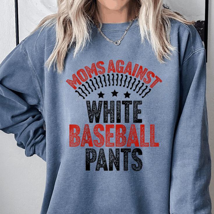 Moms Against Baseball Pants Season Baseball Mom Raglan Baseball Tee Comfort Colors Sweatshirt