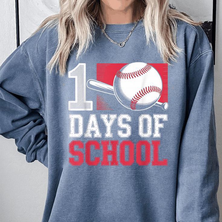 Retro 100 Days Of School Baseball Teacher Student 100 Days Comfort Colors Sweatshirt Retro 100 Days Of School Baseball Teacher Student 100 Days Comfort Colors Sweatshirt
