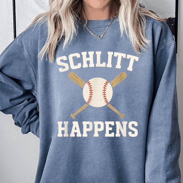 Schlitt Happens Baseball Apparel Love The Bronx Comfort Colors Sweatshirt