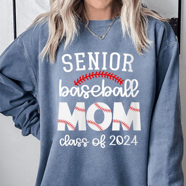 Senior Baseball Mom Class Of 2024 Baseball Senior Night Comfort Colors Sweatshirt