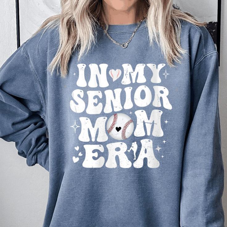 In My Senior Mom Era Class Of 2024 Groovy Baseball Mom Life Comfort Colors Sweatshirt In My Senior Mom Era Class Of 2024 Groovy Baseball Mom Life Comfort Colors Sweatshirt