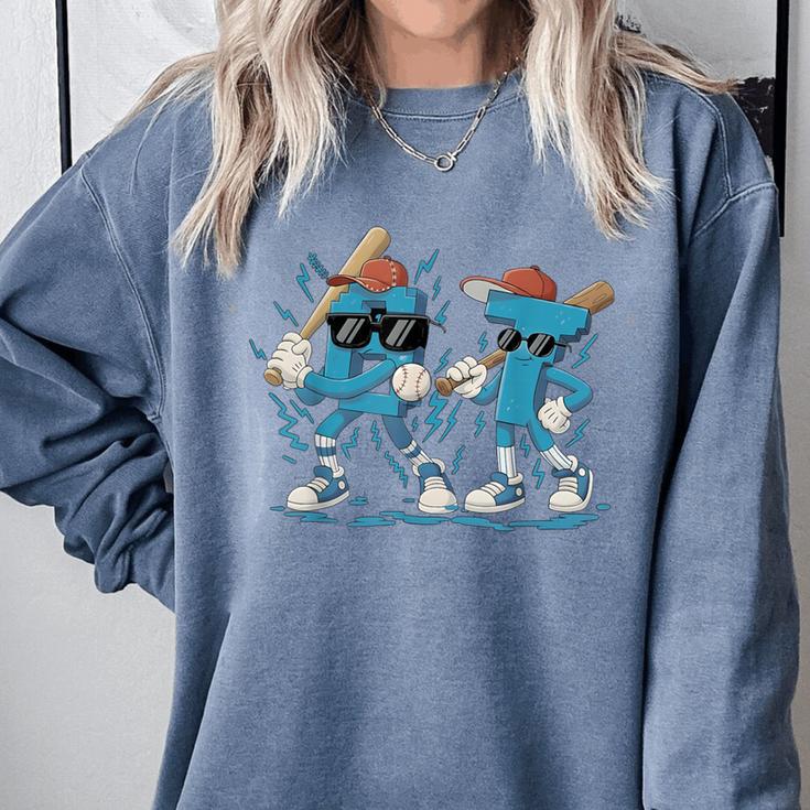 Six Seven Bruh Baseball 67 Meme For Men Boy Kids Comfort Colors Sweatshirt