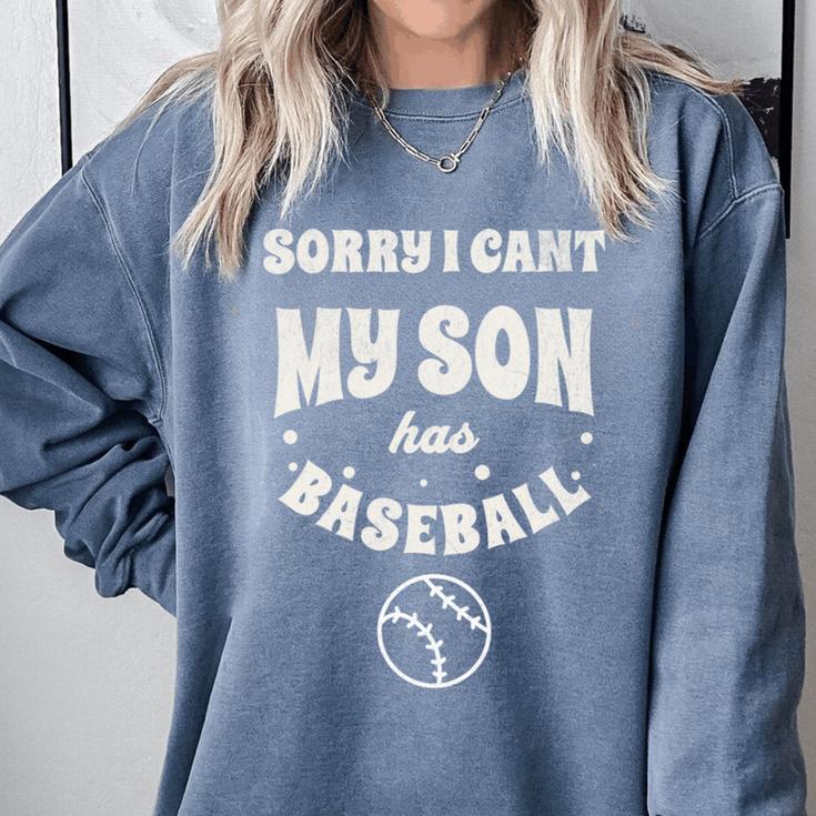 My Son Has Baseball Baseball Mom Mother's Day Sports Retro Comfort Colors Sweatshirt My Son Has Baseball Baseball Mom Mother's Day Sports Retro Comfort Colors Sweatshirt