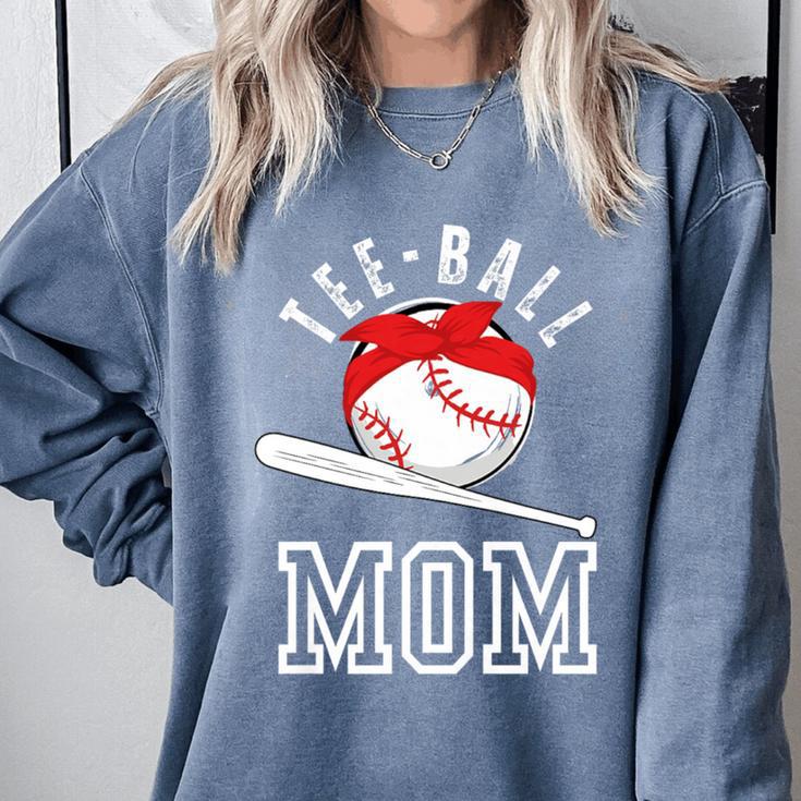 T-Ball Baseball Mom Teeball Mom Mother's Day 2024 Premium Comfort Colors Sweatshirt T-Ball Baseball Mom Teeball Mom Mother's Day 2024 Premium Comfort Colors Sweatshirt