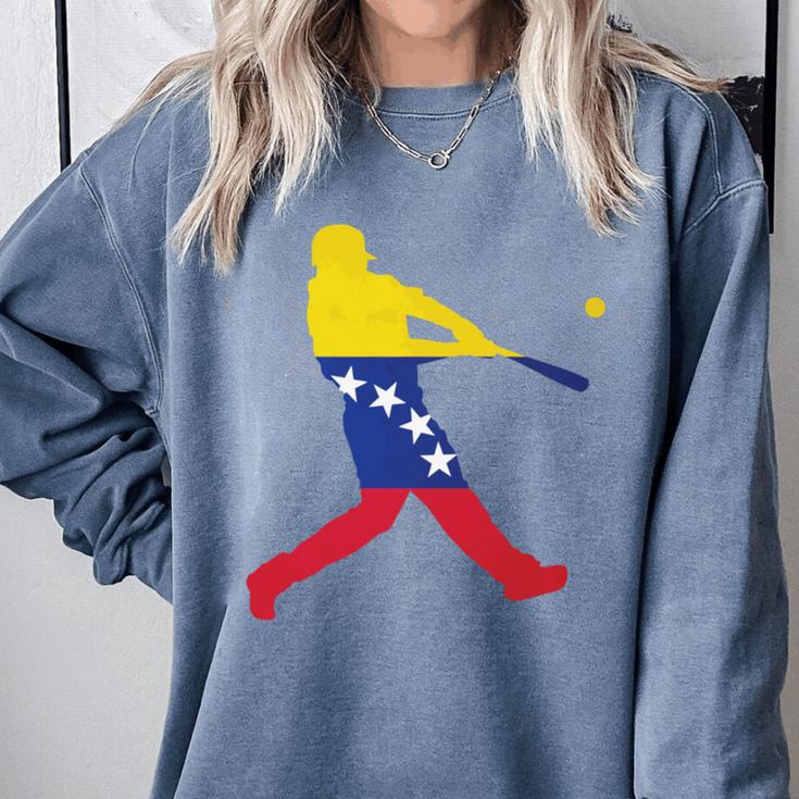 Venezuela Baseball Comfort Colors Sweatshirt Venezuela Baseball Comfort Colors Sweatshirt