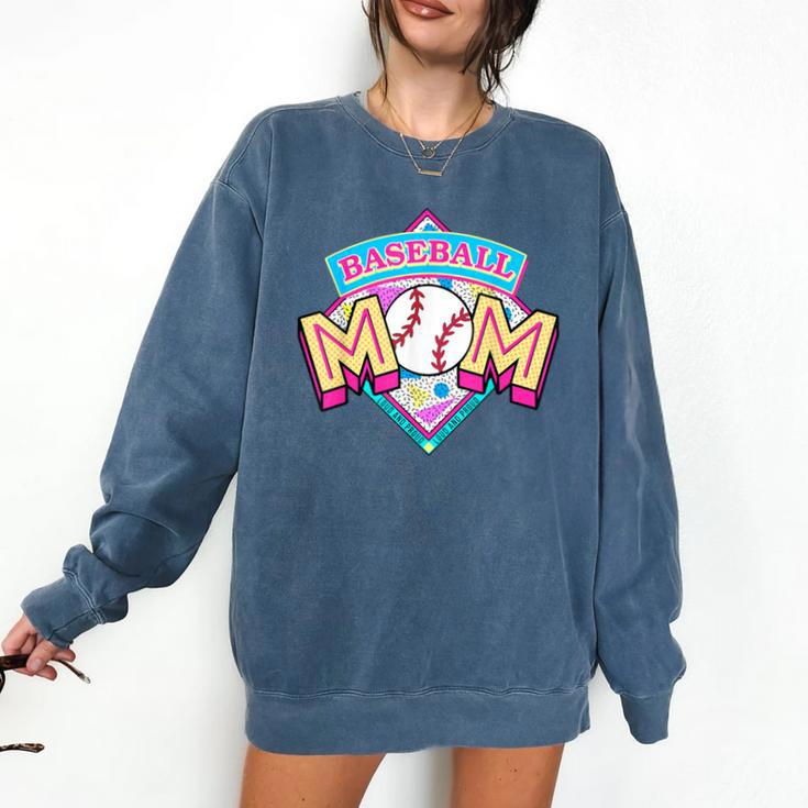 Baseball Mom Loud And Proud Game Day Sport Mother's Day Comfort Colors Sweatshirt