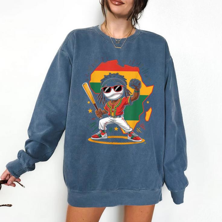 Baseball History Month For Boys Comfort Colors Sweatshirt