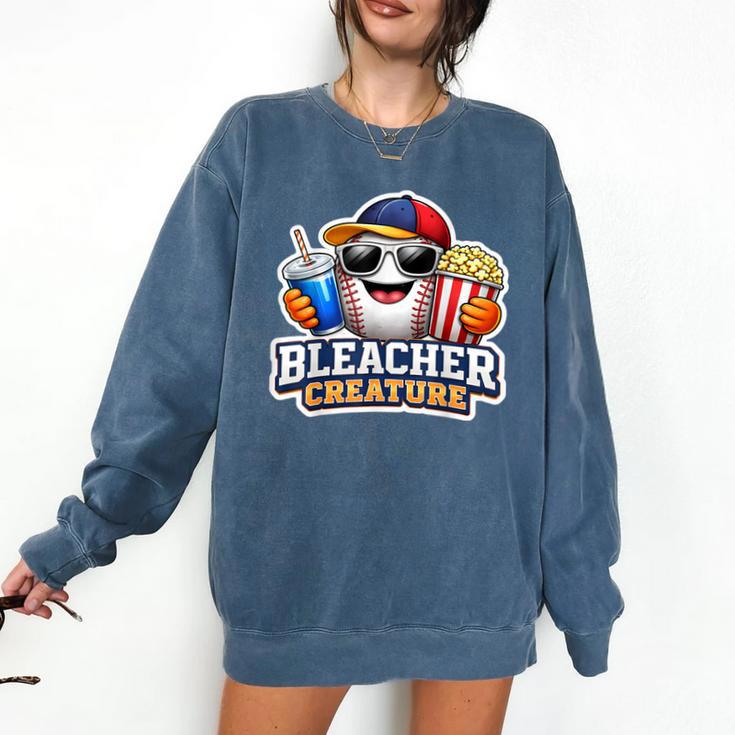 Bleacher Creature Baseball Fan Supporter Game Day Ball Comfort Colors Sweatshirt