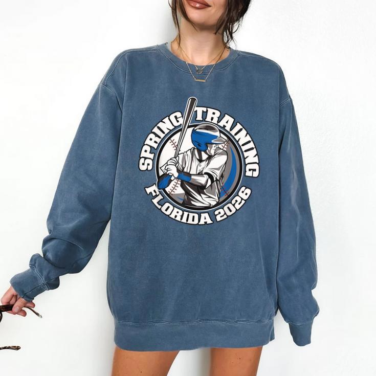 Florida Spring Trainings 2026 Baseball Grapefruit Cactus Comfort Colors Sweatshirt