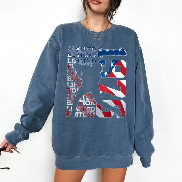 Limited Edition 1976 Baseball 50TH Birthday Comfort Colors Sweatshirt