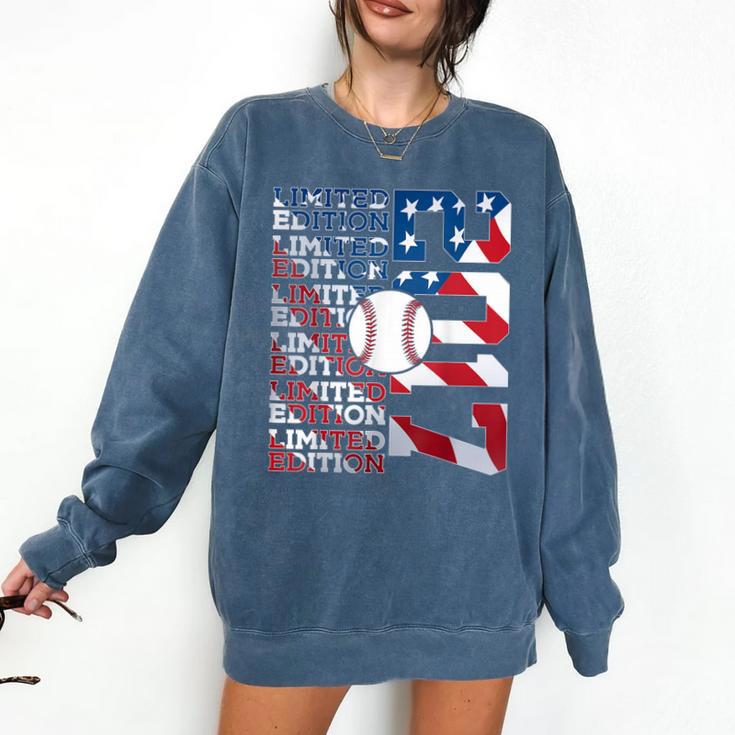 Limited Edition 2017 Baseball 9TH Birthday Comfort Colors Sweatshirt