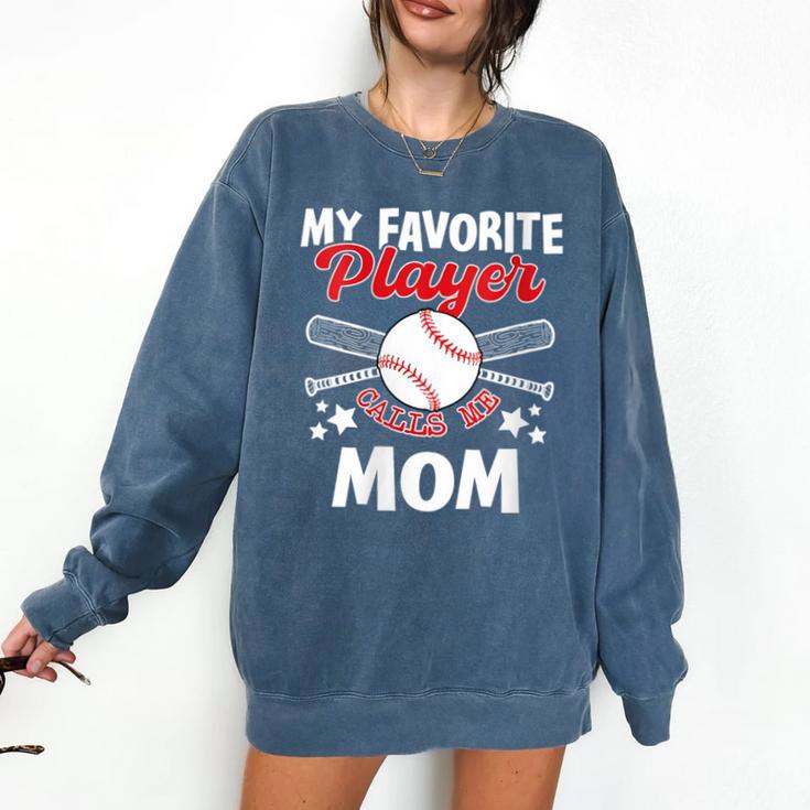 Mother's Day Baseball Mom Comfort Colors Sweatshirt