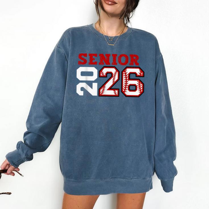 Senior Night Class Of 2026 Baseball Seniors Matching Team Comfort Colors Sweatshirt