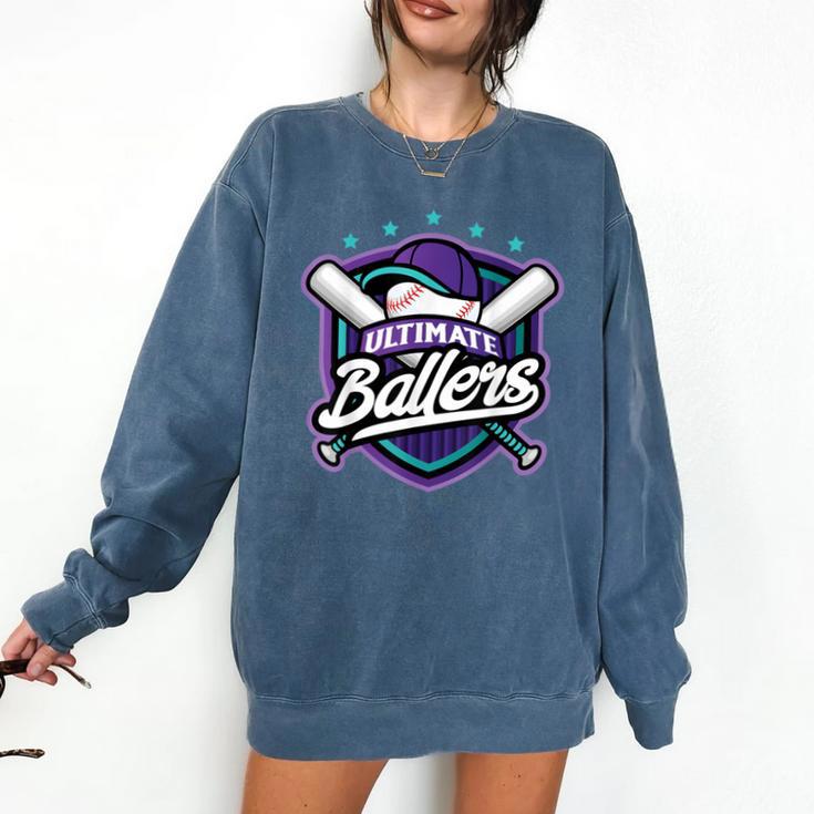 Ultimate Ballers Baseball Comfort Colors Sweatshirt