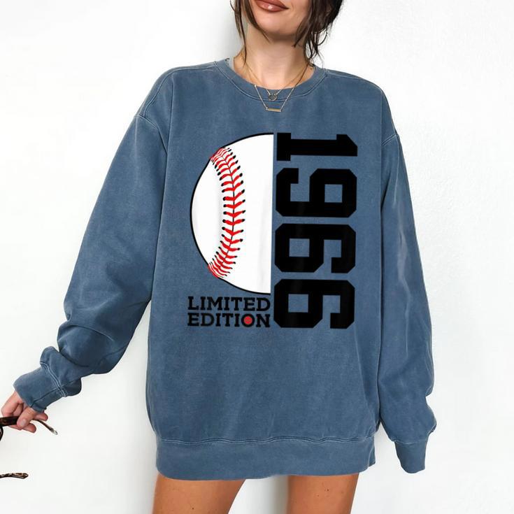 60th Birthday Baseball Limited Edition 1966 Comfort Colors Sweatshirt