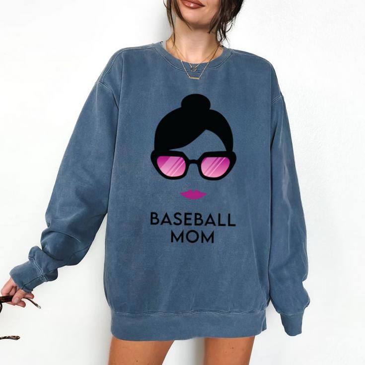 Baseball Mom Activity Mom Comfort Colors Sweatshirt