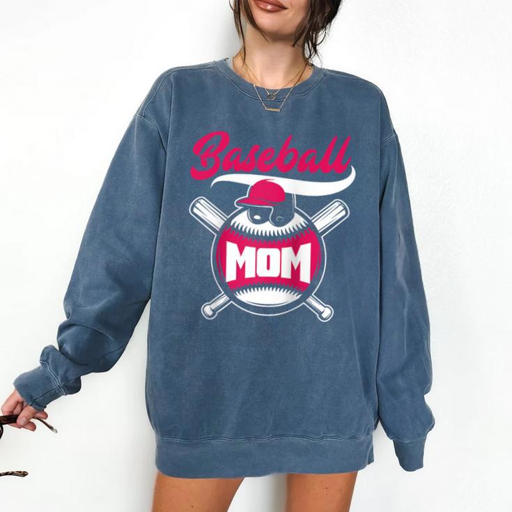 Baseball Mom Raglan Baseball Tee Comfort Colors Sweatshirt