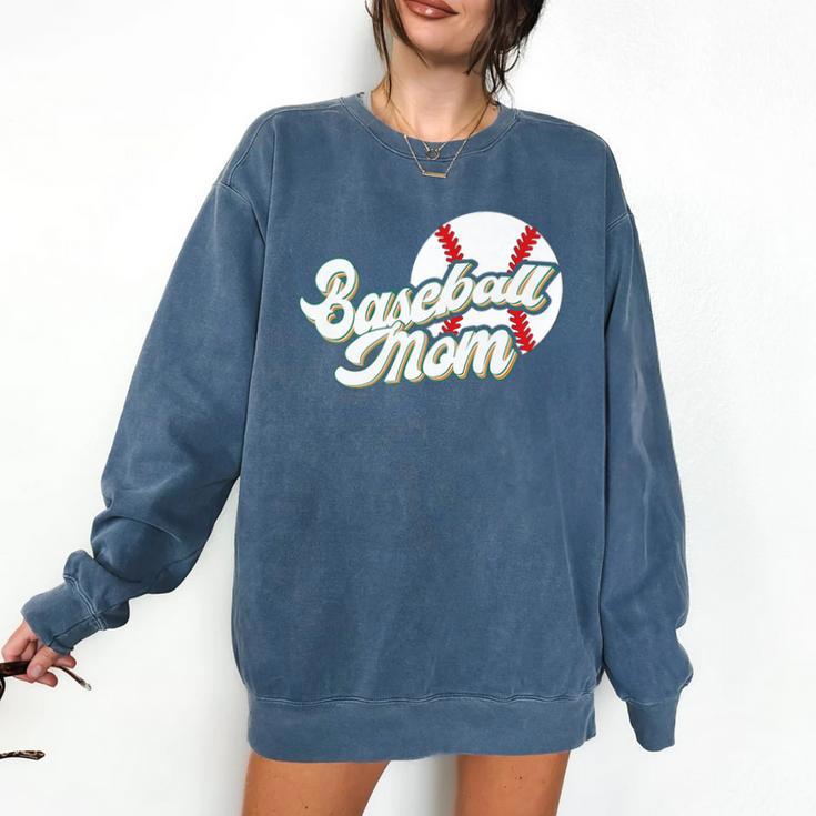 Baseball Mom's Favorite Game Day Premium Comfort Colors Sweatshirt