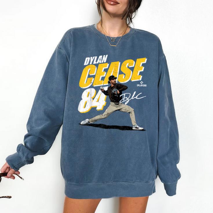 Dylan Cease San Diego MLB Baseball Players MLBDCE204M Comfort Colors Sweatshirt