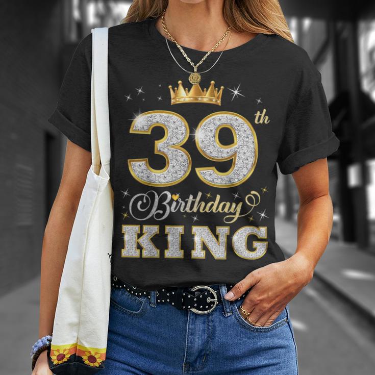 39歳の誕生日キング 39歳の誕生日パーティー Tシャツ 彼女への贈り物
