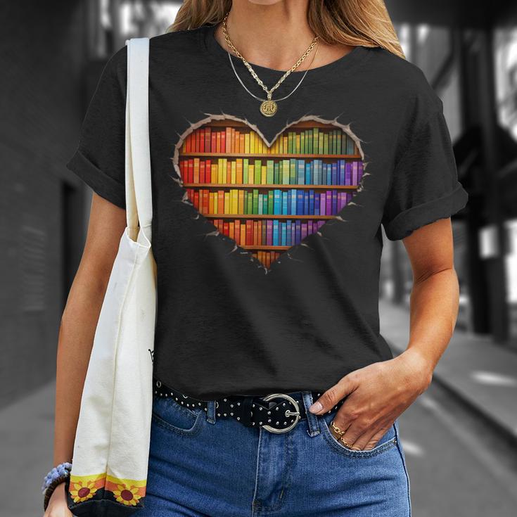 3D Bookshelf T-Shirt Gifts for Her 3D Bookshelf T-Shirt Gifts for Her