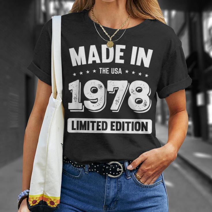 40歳の誕生日ギフトtシャツ Made In 1978 1978 シャツ Tシャツ 彼女への贈り物