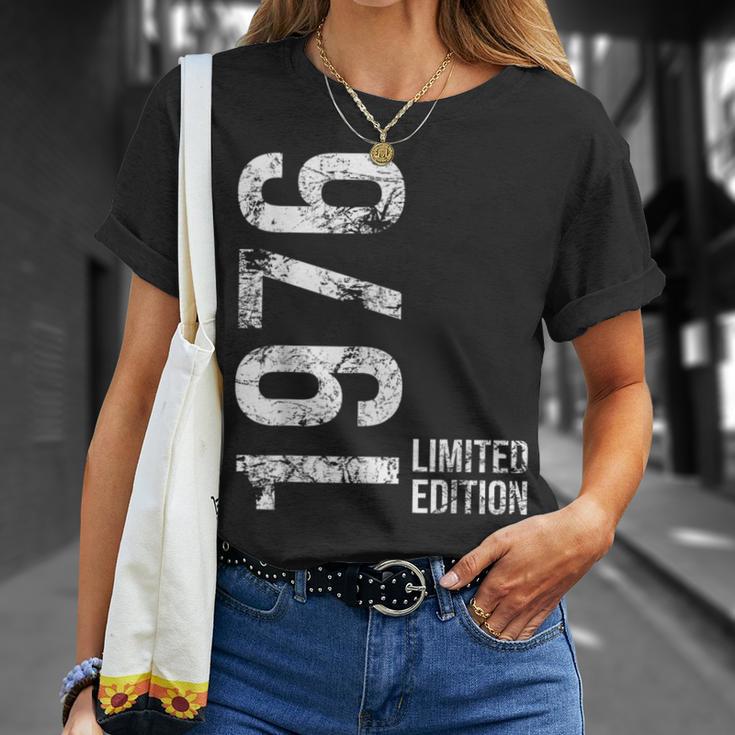 50 歳の誕生日 50 歳の男性女性ヴィンテージ 1976 Tシャツ 彼女への贈り物