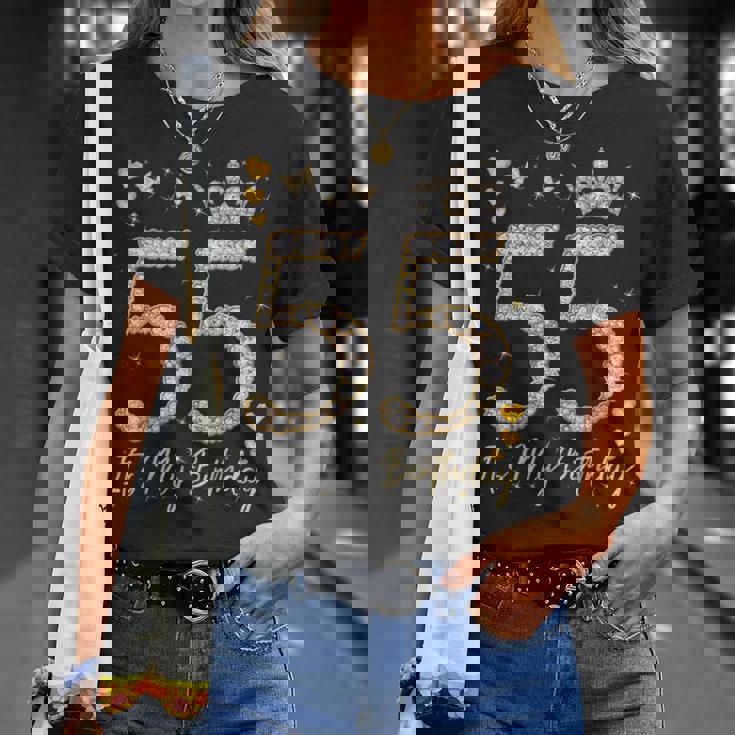 55 It's My Birthday、It's My 55Th Birthday、55歳 Tシャツ 彼女への贈り物