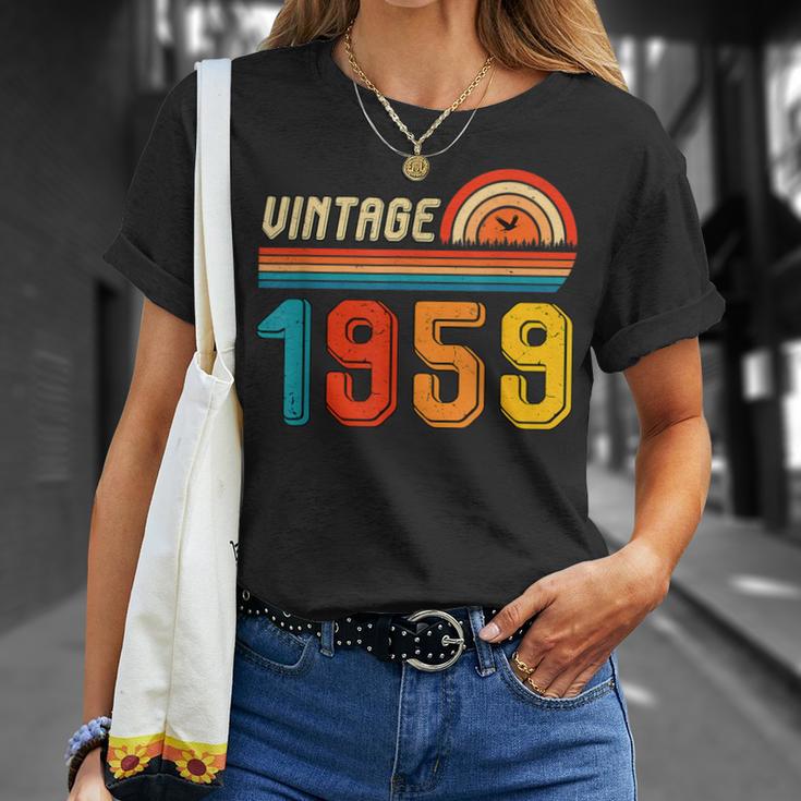 67歳の誕生日プレゼント 67歳 男性 女性 レトロ ヴィンテージ 1959 Tシャツ 彼女への贈り物