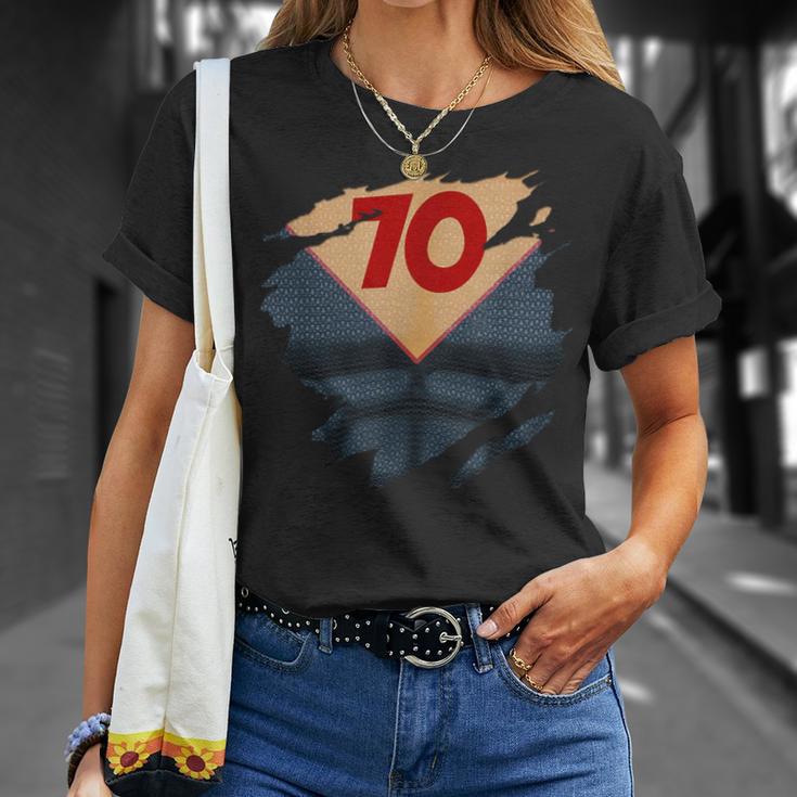 71st Birthday Comic Book Hero Born In 1954 T-Shirt Gifts for Her