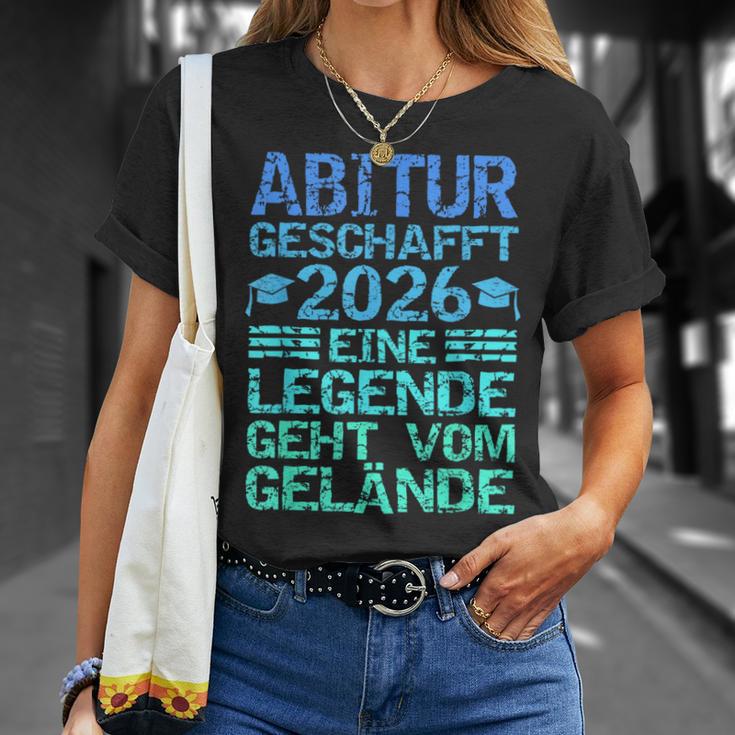 Abitur 2026 Eine Legende Gehtom Gelände T-Shirt Geschenke für Sie