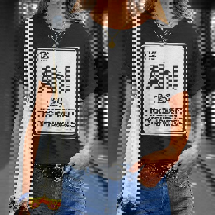 Ah The Element Ofurprise 周期表 Tシャツ 彼女への贈り物