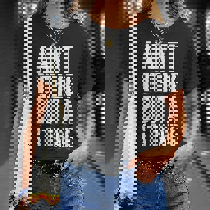 Ain't Nothing But A G Thang 90S ファンキーなオールドスクール愛好家 Tシャツ 彼女への贈り物