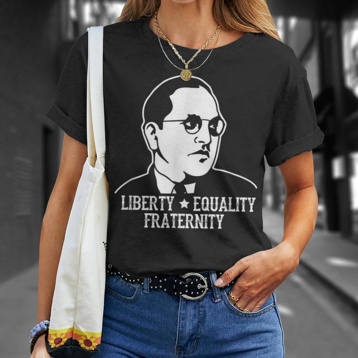 Ambedkar Jayanthi 平等自由 Tシャツ 彼女への贈り物