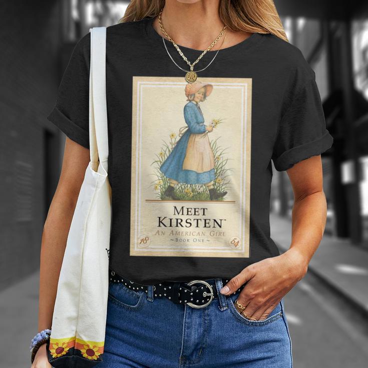 American Girl Meet Kirsten Book Cover T-Shirt Gifts for Her