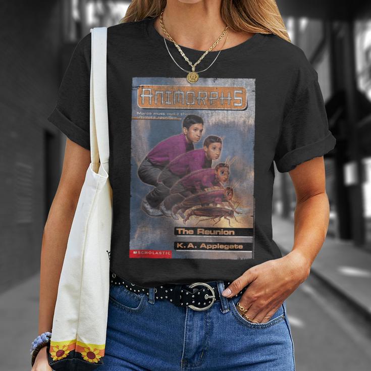 Animorphs The Reunion Cockroach Transformation Book Cover T-Shirt Gifts for Her Animorphs The Reunion Cockroach Transformation Book Cover T-Shirt Gifts for Her