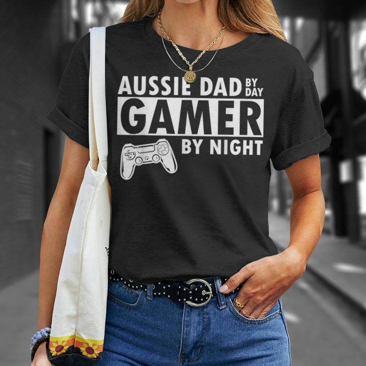 Aussie Dad Cool Regali Per Papà Pastore Australiano Per Papà Maglietta Regalos para ella