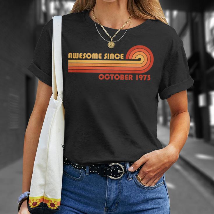 Awesomeince October 1973 Tシャツ 彼女への贈り物