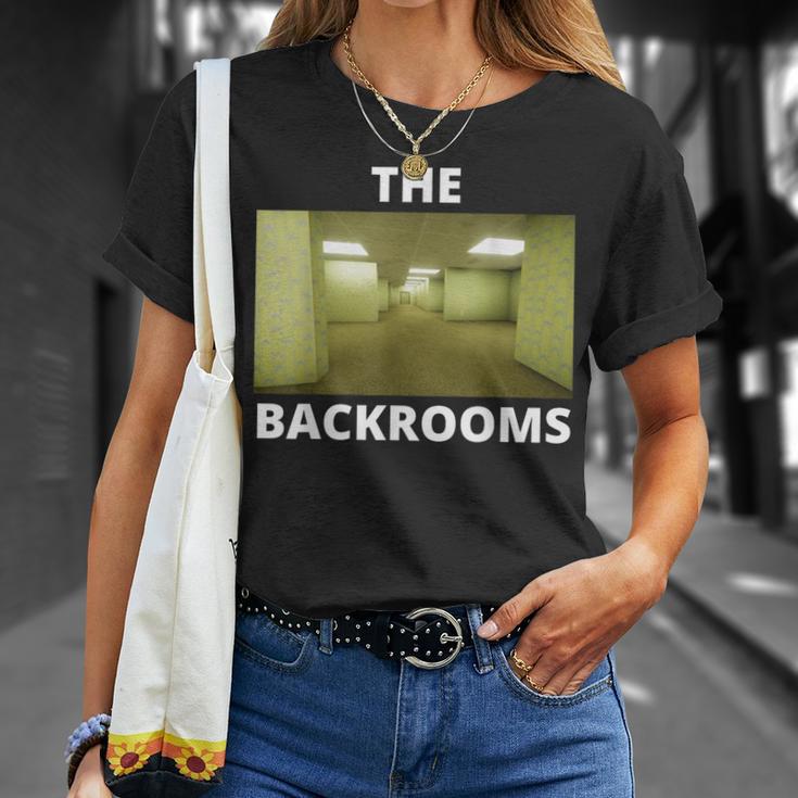 The Backrooms Creepypasta Memeへようこそ Tシャツ 彼女への贈り物