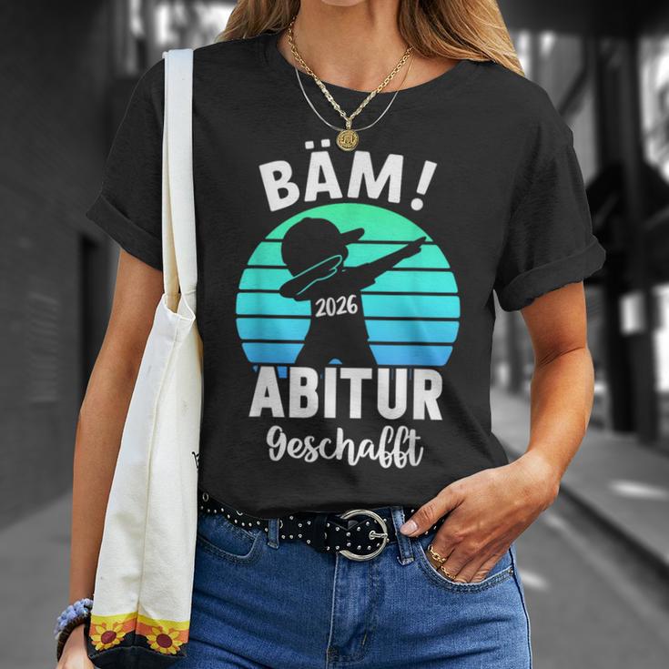 Bäm Abitur 2026 Geschafft Abi Ak 2026 T-Shirt Geschenke für Sie