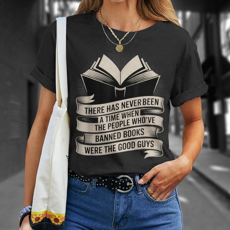 Those Who Ban Books Were Never The Good Guys T-Shirt Gifts for Her Those Who Ban Books Were Never The Good Guys T-Shirt Gifts for Her